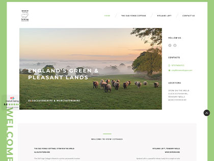 Sample image from the Designtoo website portfolio (Stow Cottages)